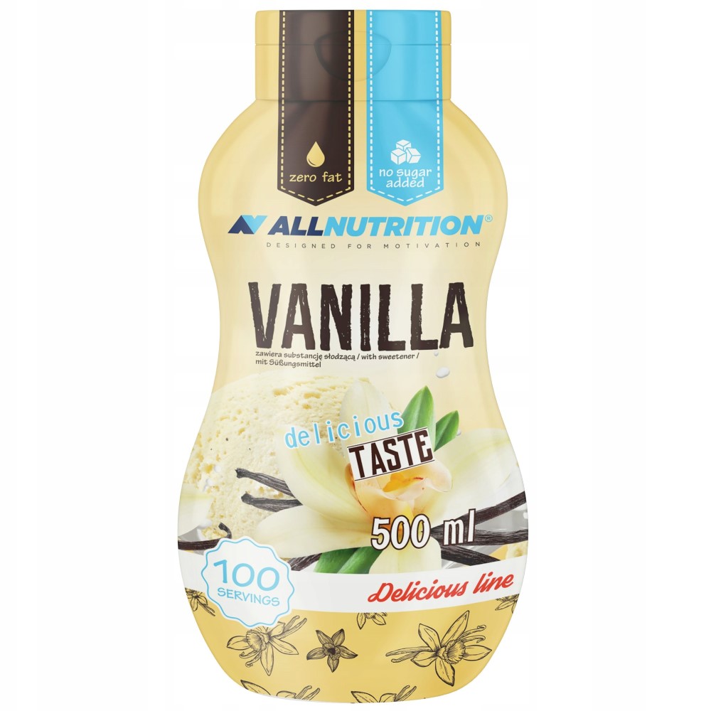 Allnutrition Sweet Sauces - 500ml Vanilla