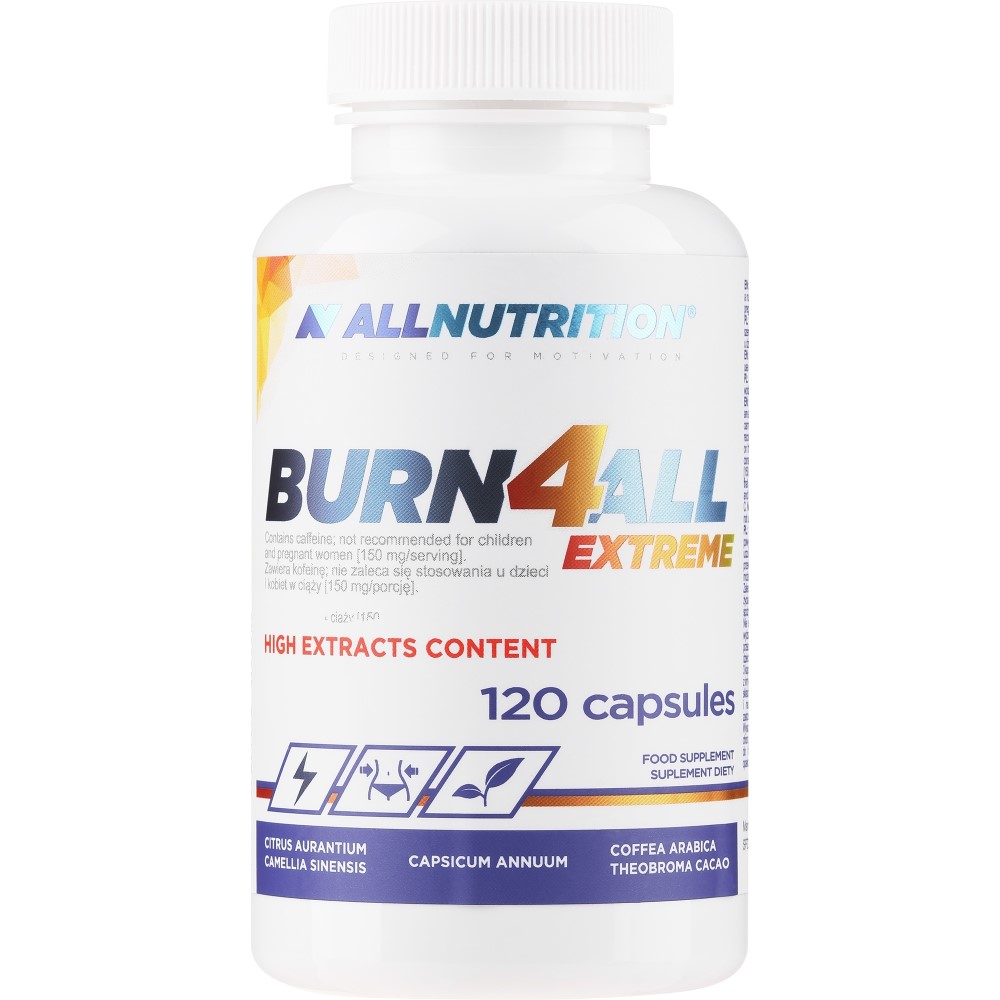 Allnutrition Burn4All Extreme - 120 Caps