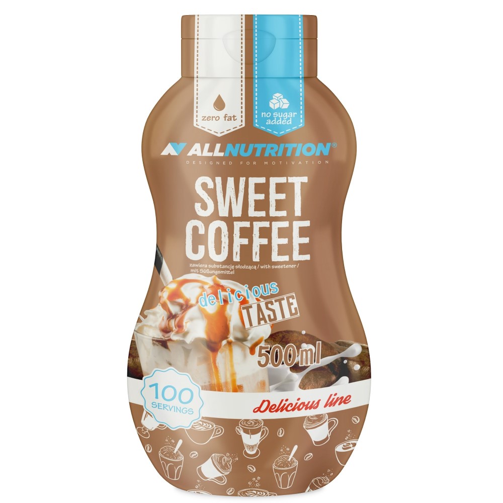 Allnutrition Sweet Sauces - 500ml Sweet Coffee