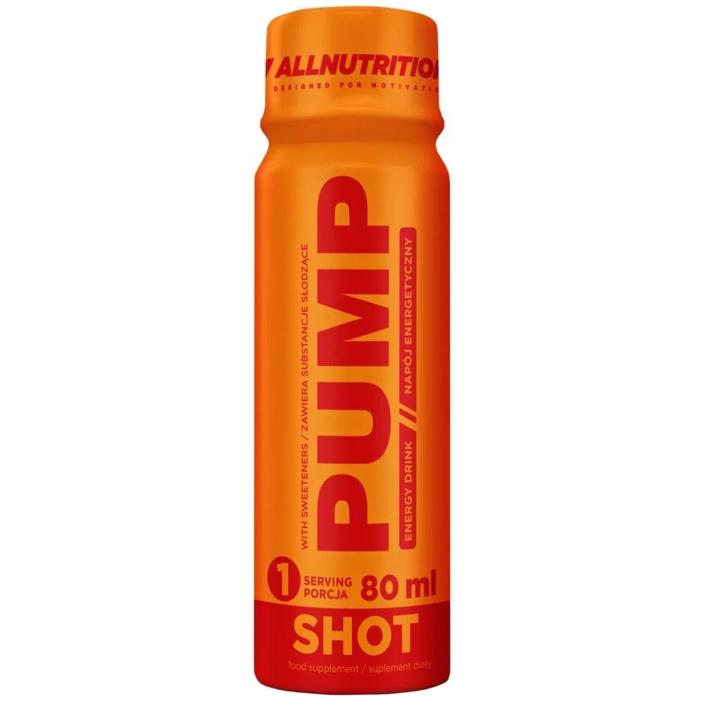 energy drink, orange bottle, 80 ml, shot, nutrition supplement