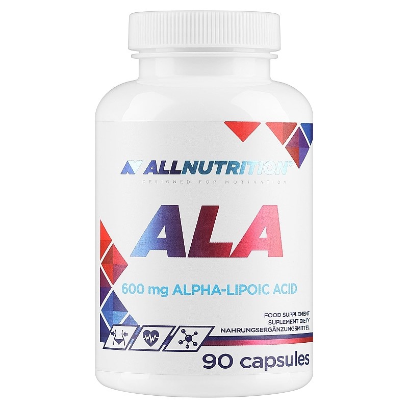 supplement, capsules, 600 mg, ALA, alpha-lipoic acid