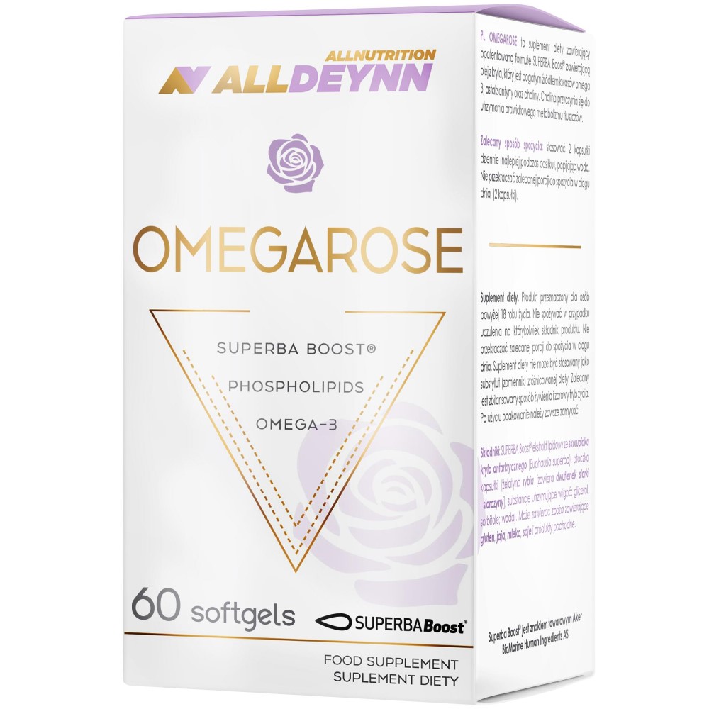 Allnutrition ALLDEYNN Omegarose - 60 Caps