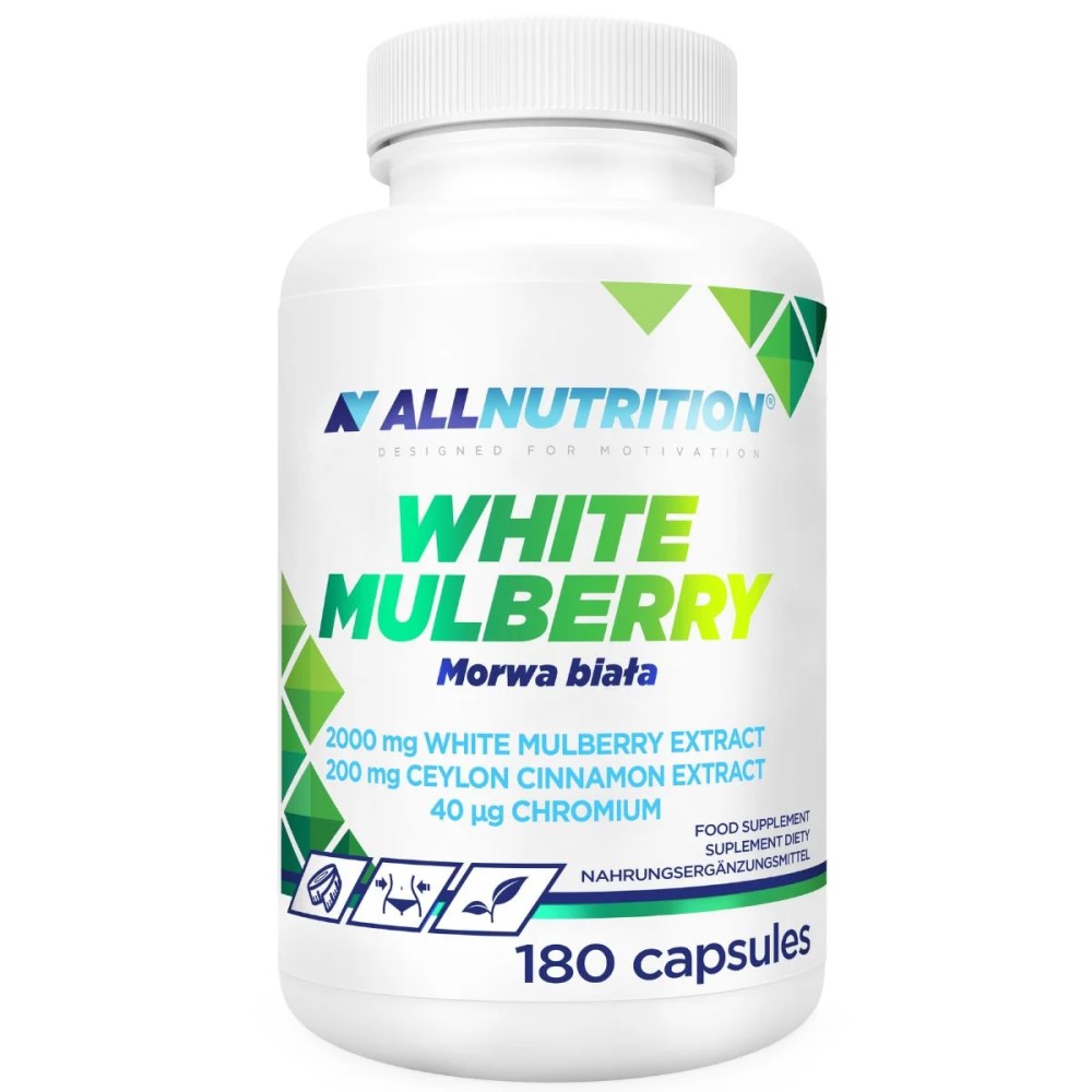 white, mulberry, capsules, nutritional supplement, 180 capsules