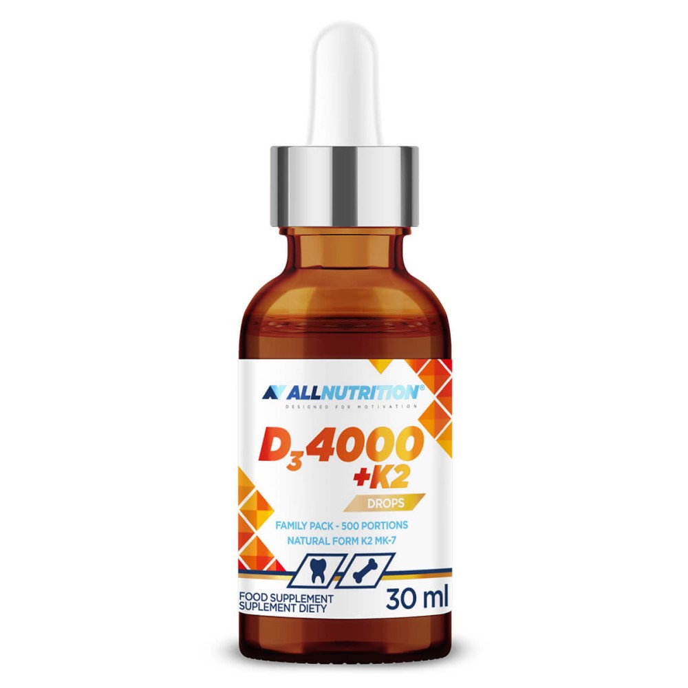 Allnutrition Vit D3 4000+K2 Drops - 30ml