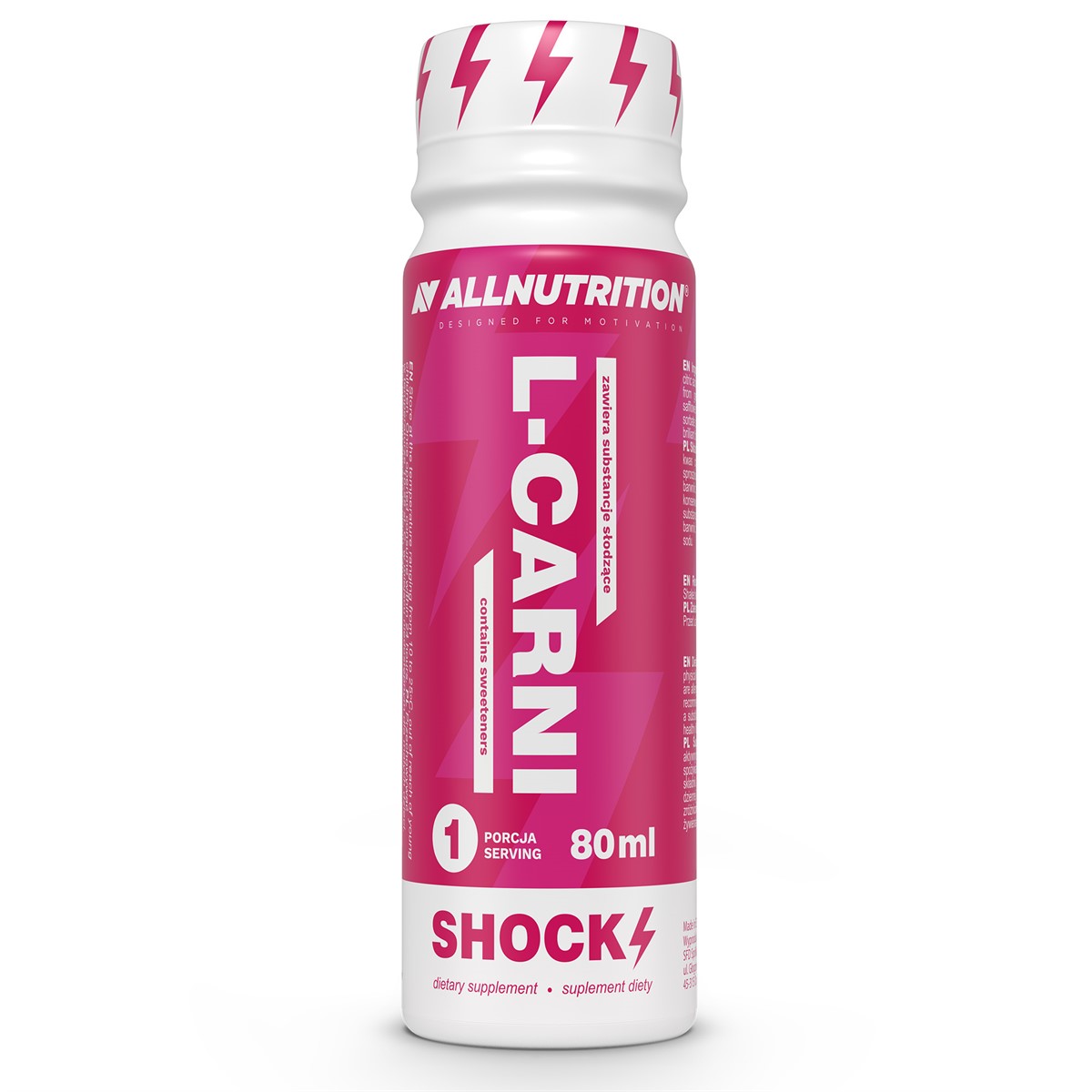 Allnutrition L-Carni Shock - 80ml (Set of 12)