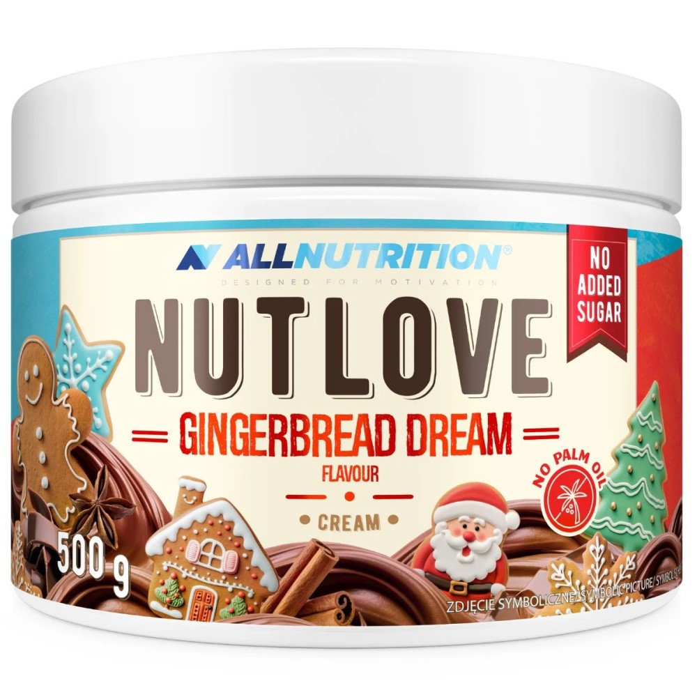 nut butter, gingerbread, cream, no sugar, 500 g