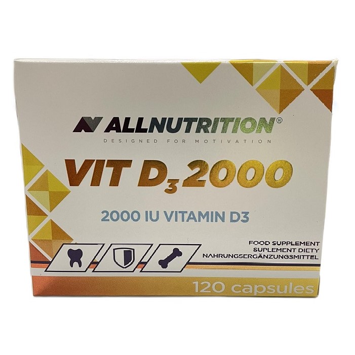 Allnutrition Vit D3 2000IU - 120 Softgels