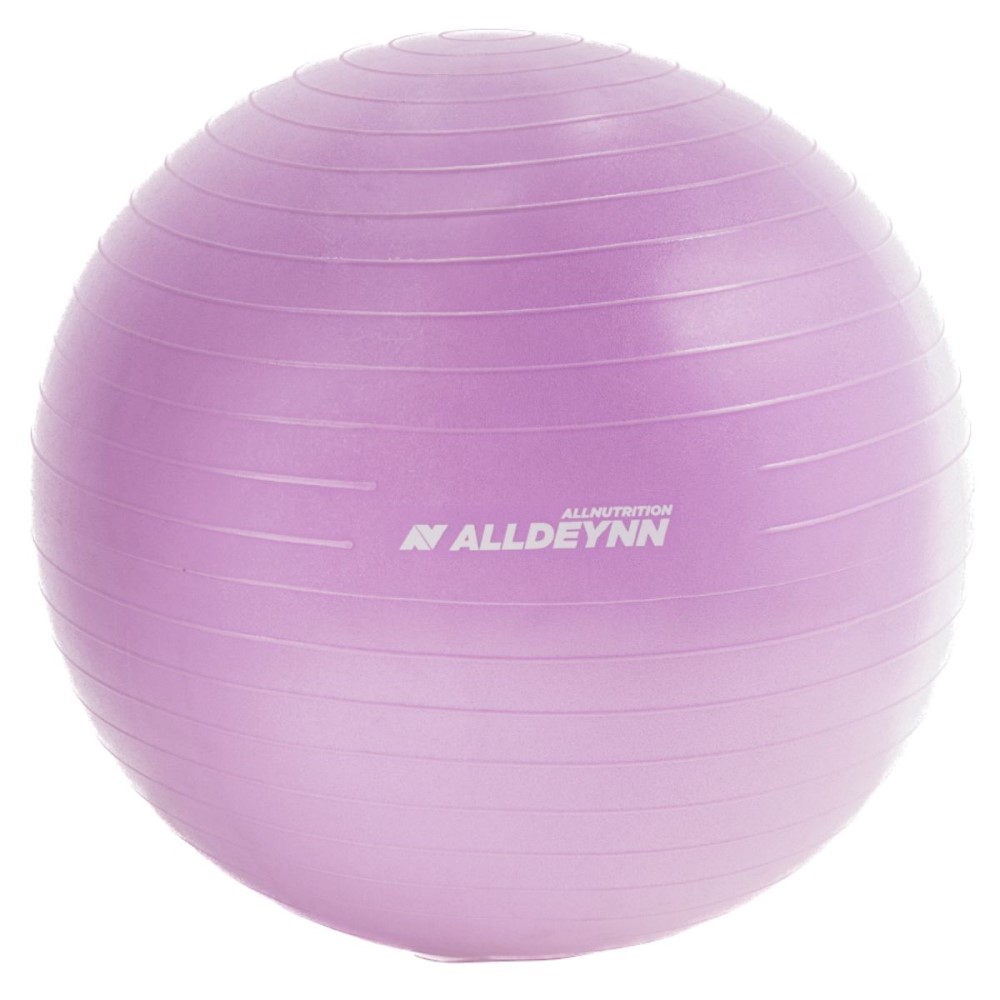 exercise ball, fitness ball, pink ball, anti-burst ball, PVC ball