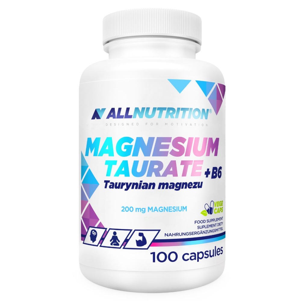 Allnutrition Magnesium Taurate + B6 - 100 Caps