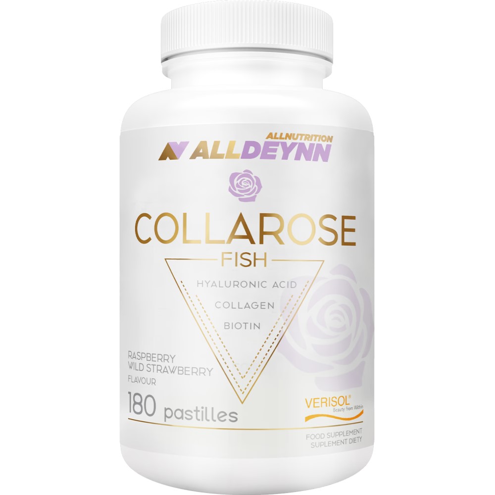 Allnutrition ALLDEYNN Collarose Fish - 180 Pastilles Raspberry Wild Strawberry