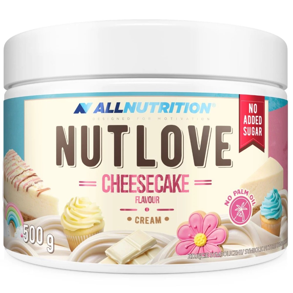 nutlove, cheesecake, cream, no added sugar, 500 g