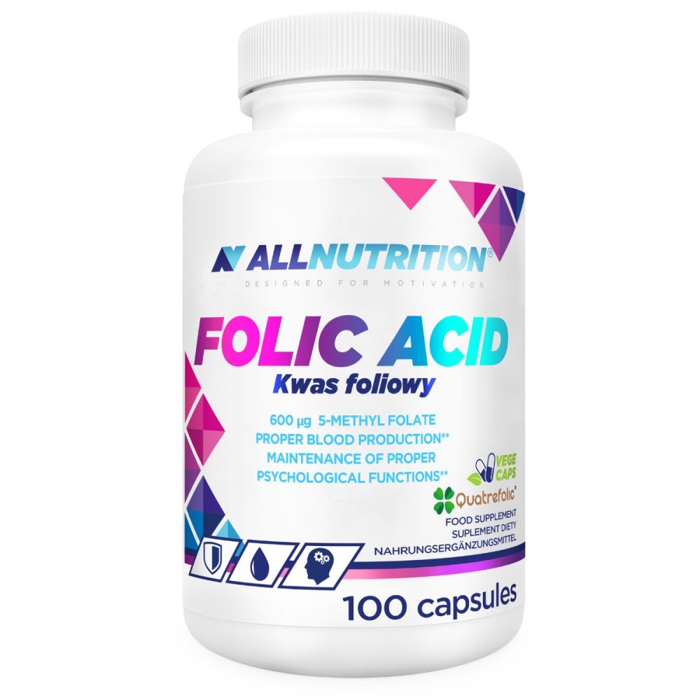 Allnutrition Folic Acid - 100 Vege Caps
