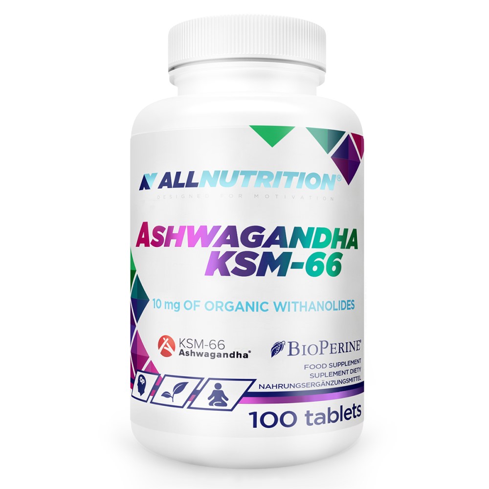Allnutrition Ashwagandha KSM-66 - 100 Tabs