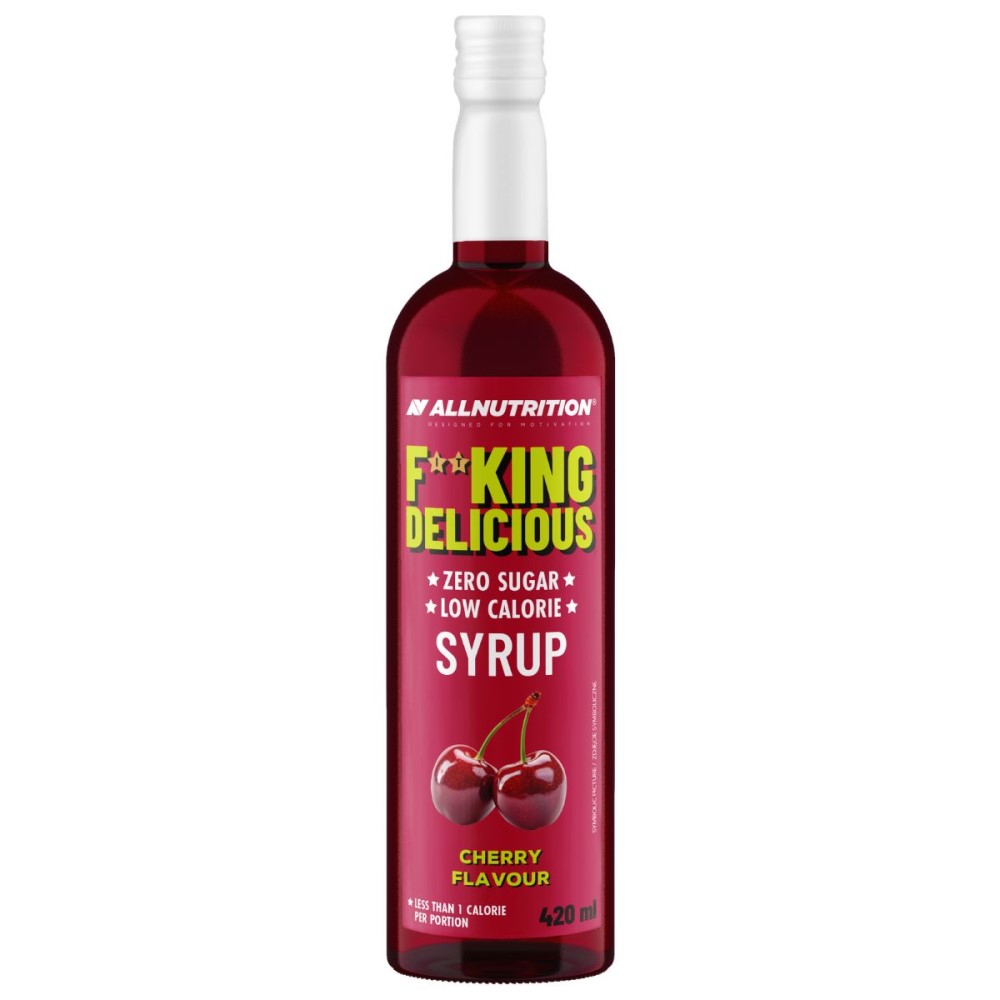 Allnutrition Fitking Delicious Syrup Zero Cherry - 420ml