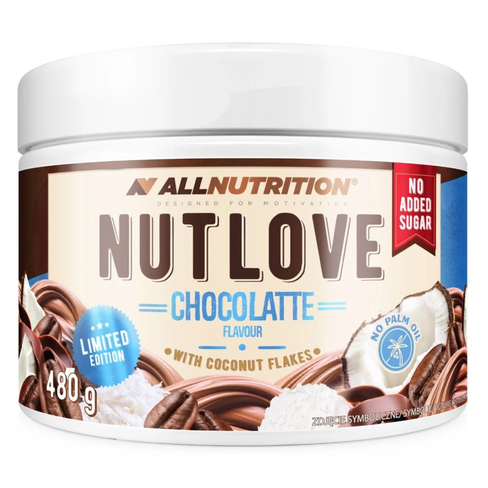 protein, nutritional supplement, chocolate, coconut flakes, no sugar