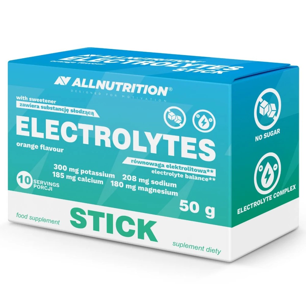 electrolytes, stick, orange flavour, 50 g, food supplement